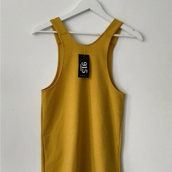 Girls 915 Generation New Look Yellow Ponte Pinny Dress Age 9 Years Old - Picture 6 of 6